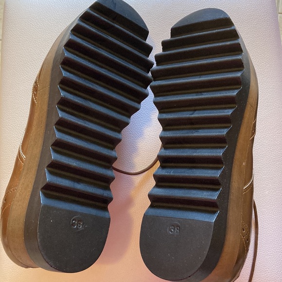 Bozikis copper wing toe platform never worn sharp looking shoes ✨ Excellent! 38 - Picture 4 of 4